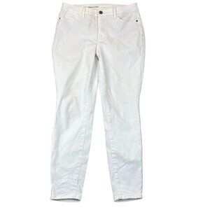 Talbots Womens Pants Womens 6P High Rise Jegging Ankle Flawless White Casual